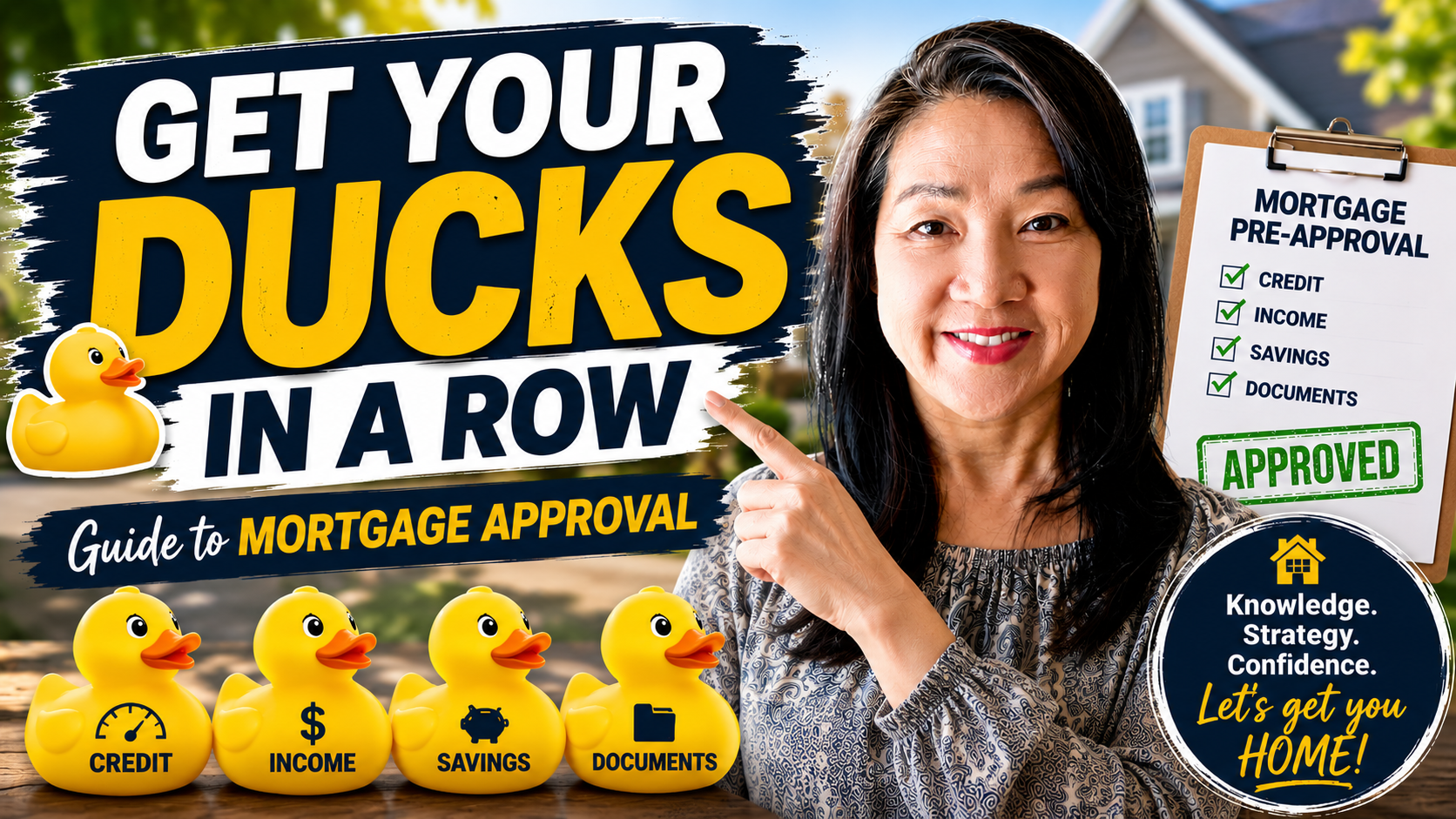 🐣 Get Your Ducks in a Row: The No-Fluff Guide to Mortgage Pre-Approval